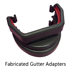 Fabricated Gutter Adapters